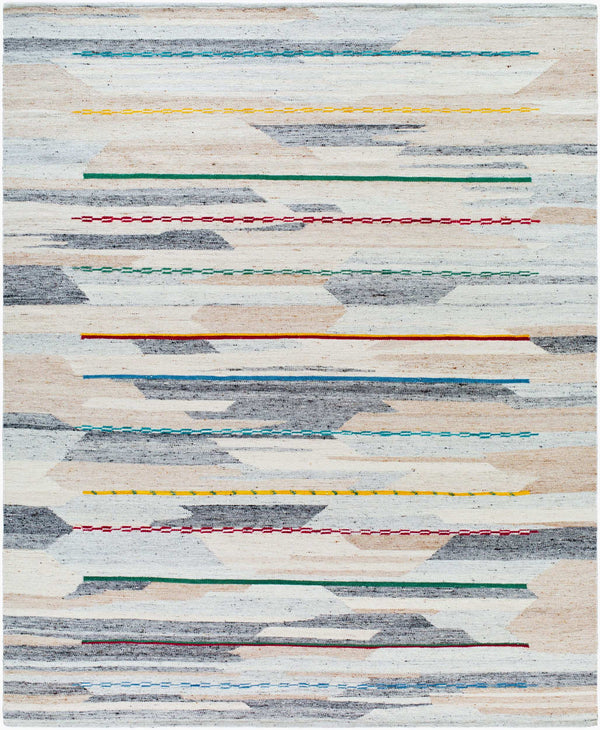 Surya Stockholm Handmade 2' X 3' Area Rug - Timeless Cotton & Wool Blend, Perfect For Any Room Decor! Ivory Wool Shm2305-23