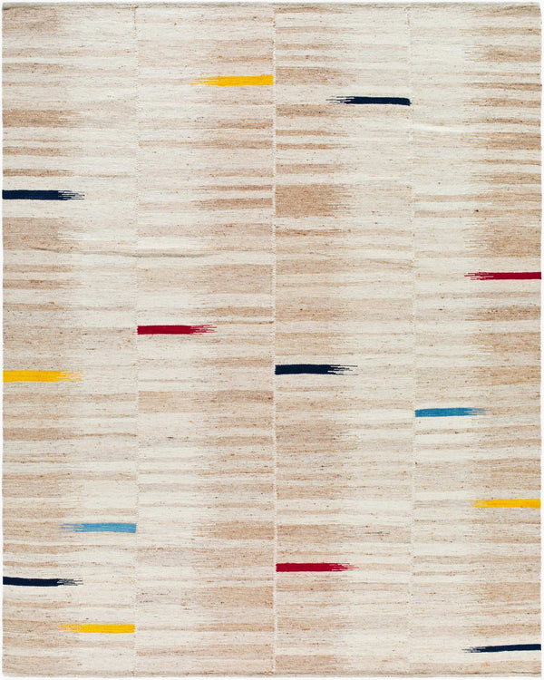 Surya Stockholm Handmade 2' X 3' Area Rug - Timeless Cotton & Wool Blend, Perfect For Any Room Decor! Beige Wool Shm2307-912
