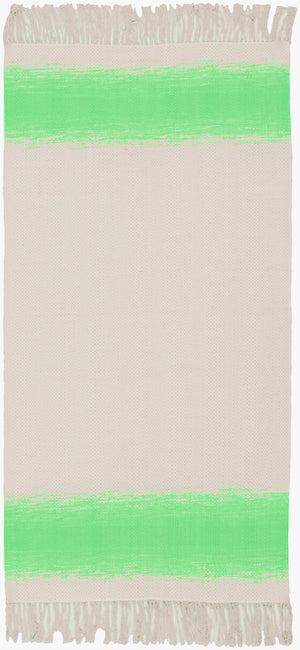 Surya Shine 2' X 3' Handmade Modern Rug - Durable, Stylish, And Easy To Maintain For Elegant Decor Spaces Green Acrylic,Cotton,Polyester Shn2000-23