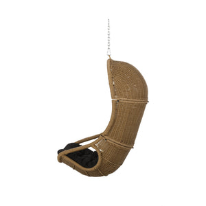 English Elm Christopher Knight Home® - LENA Hanging Basket with Durable Fabric Construction and Sturdy Handles for Stylish Indoor Decor Brown 70428.00BLK