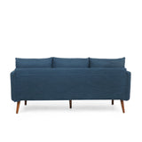 Christopher Knight Home® - Noble House - Feichko Contemporary Fabric Pillow Back 3 Seater Sofa