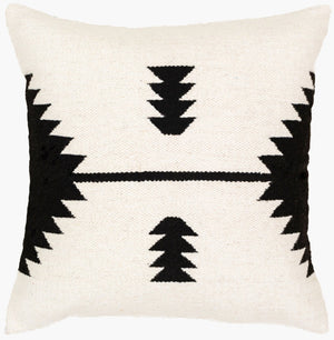 Livabliss Shiprock Hand-woven Cotton Wool Accent Pillow Artisan Crafted Bohemian Earthy Decor SHO001-2020D
