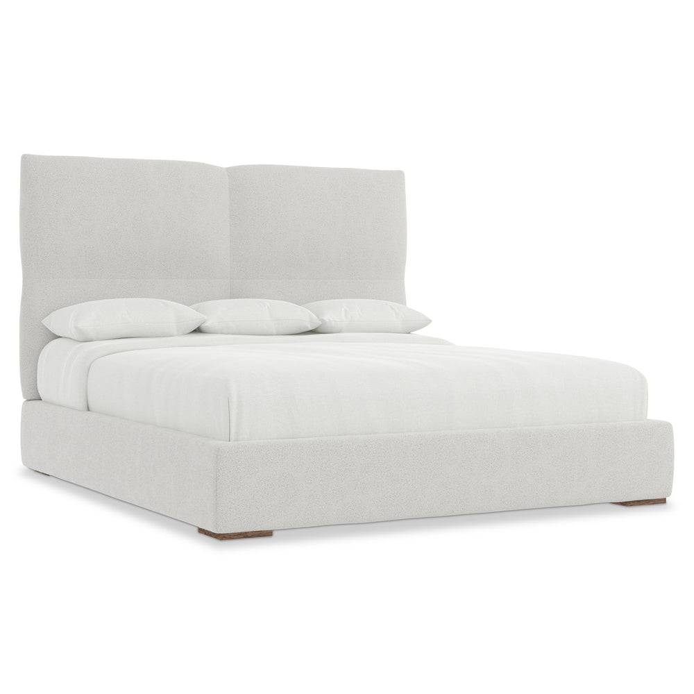 Bernhardt Bernhardt Casa Paros Panel Bed California King — Upholstered Pillow-Headboard Rustic Modern Elegance K1905