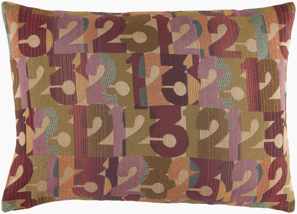 Surya Shoop Elegant 13"L X 19"W Lumbar Pillow - Stylish, Comfortable, Easy Care For Home Décor Upgrade Aqua Polyester,Cotton Shp001-1319p