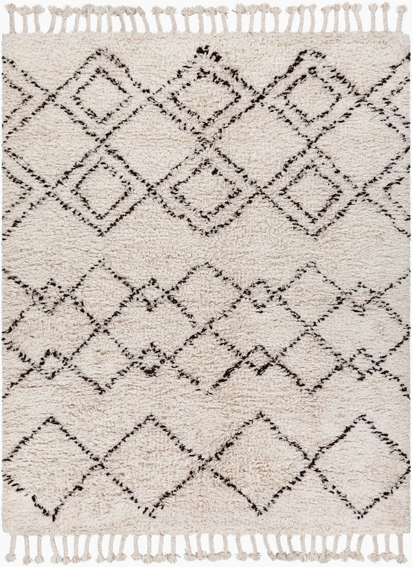 Surya Sherpa Handmade 2' X 3' Rug - Global Elegance With Plush Pile, Durable Wool Design For Any Room Beige Wool Shp8000-810