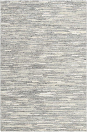 Surya Shaquille Handmade 2' X 3' Luxurious Viscose & Wool Rug For Farmhouse Cottage Style Homes Slate Gray Wool,Viscose Shq2300-912