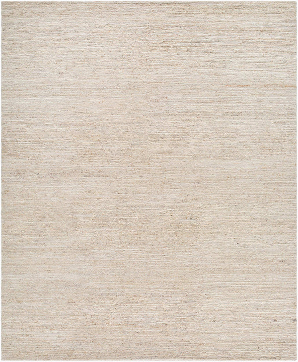 Surya Shaquille Handmade 2' X 3' Luxurious Viscose & Wool Rug For Farmhouse Cottage Style Homes Beige Wool,Viscose Shq2301-23