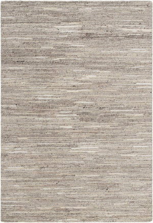 Surya Shaquille Handmade 2' X 3' Luxurious Viscose & Wool Rug For Farmhouse Cottage Style Homes Beige Wool,Viscose Shq2303-912