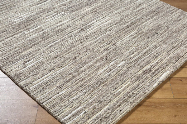 Surya Shaquille Handmade 2' X 3' Luxurious Viscose & Wool Rug For Farmhouse Cottage Style Homes Beige Wool,Viscose Shq2303-912