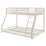 Homelegance By Top-Line Calrissian Metal Bunk Bed White Metal