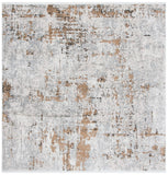 Safavieh Shivan 723 Power Loomed Contemporary Rug Grey / Gold 10' x 10' Square