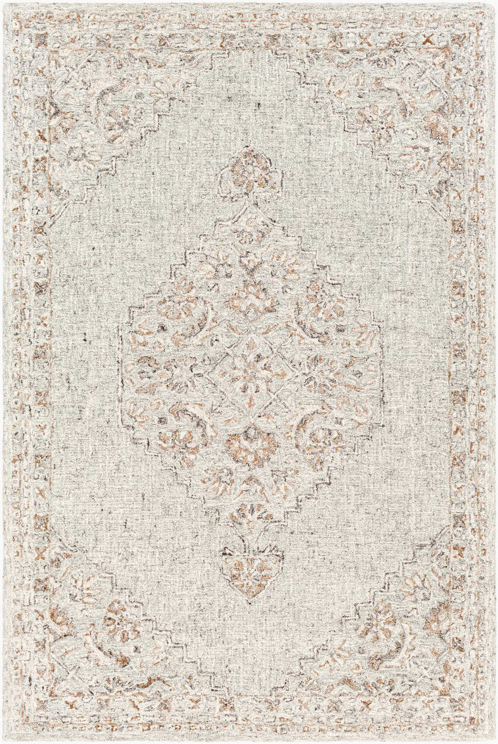 Surya Symphony Elegant 2' X 3' Handmade Rug - Soft Viscose & Wool Blend, Perfect For Living Room & Bedroom Light Sage Viscose,Wool Shy2300-23