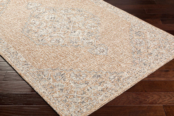 Surya Symphony Elegant 2' X 3' Handmade Rug - Soft Viscose & Wool Blend, Perfect For Living Room & Bedroom Camel Viscose,Wool Shy2301-23