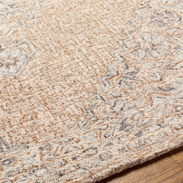 Surya Symphony Elegant 2' X 3' Handmade Rug - Soft Viscose & Wool Blend, Perfect For Living Room & Bedroom Camel Viscose,Wool Shy2301-23
