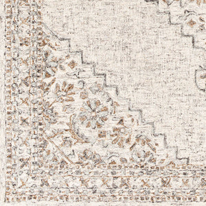 Surya Symphony Elegant 2' X 3' Handmade Rug - Soft Viscose & Wool Blend, Perfect For Living Room & Bedroom Light Gray Viscose,Wool Shy2302-23