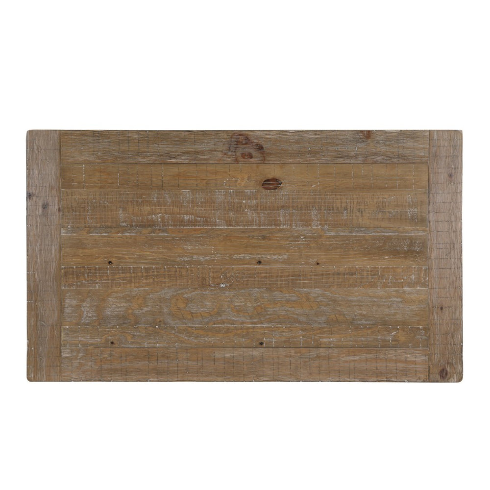 English Elm Steve Silver - Riverdale Coffee Table - Rustic Vintage Charm With Durable Design For Modern Living Rooms B081P157509-GIGA