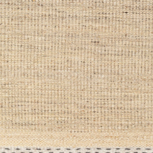 Livabliss Sadie Handwoven Wool Flatweave Area Rug for High Traffic Living and Dining Spaces Tan, Light Beig 2' x 3' SID2300-23