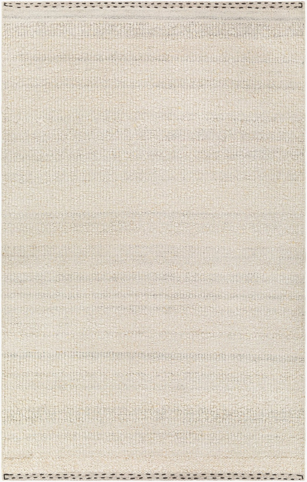 Livabliss Sadie Hand-woven Wool Flatweave Rug for Farmhouse and Cottage Living Spaces Light Beige, Cr 8'10" x 12' SID2301-81012
