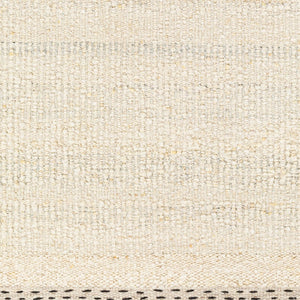 Livabliss Sadie Hand-woven Wool Flatweave Rug for Farmhouse and Cottage Living Spaces Light Beige, Cr 8'10" x 12' SID2301-81012
