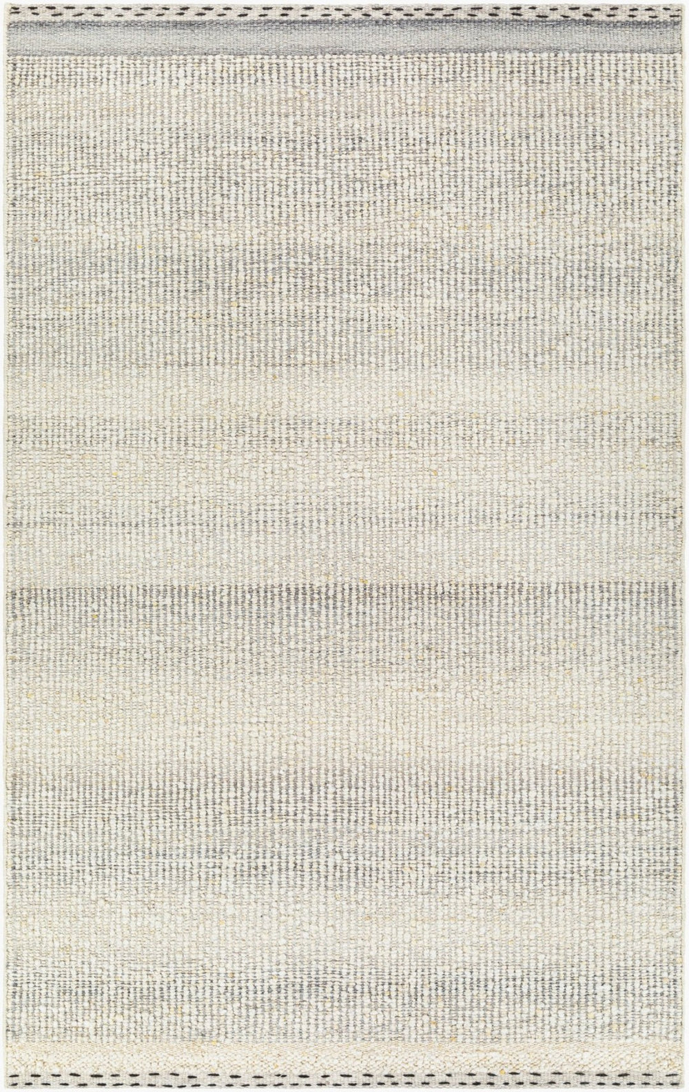 Livabliss Sadie Handwoven Wool Flatweave Rug for Farmhouse and Cottage Dining Rooms Cream, Light Be 8'10" x 12' SID2302-81012