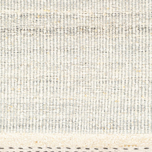 Livabliss Sadie Handwoven Wool Flatweave Area Rug for Farmhouse and Bohemian Living Rooms Denim, Cream 8' x 10' SID2303-810