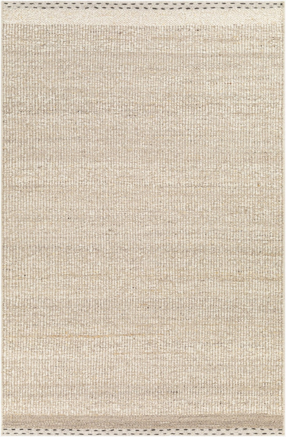 Livabliss Sadie Handwoven Wool Flatweave Rug Artisan Crafted for Cottage and Farmhouse Living Spaces Cream, Light Be 10' x 14' SID2304-1014
