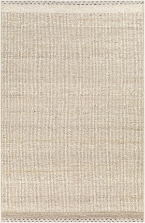Livabliss Sadie Handwoven Wool Flatweave Rug Artisan Crafted for Cottage and Farmhouse Living Spaces Cream, Light Be 10' x 14' SID2304-1014