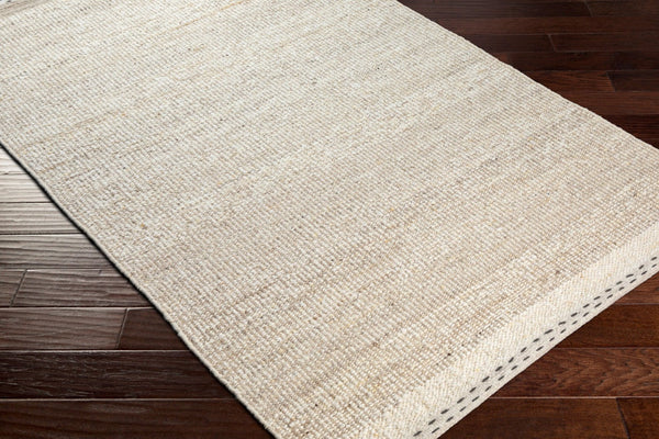 Livabliss Sadie Handwoven Wool Flatweave Rug Artisan Crafted for Cottage and Farmhouse Living Spaces Cream, Light Be 10' x 14' SID2304-1014