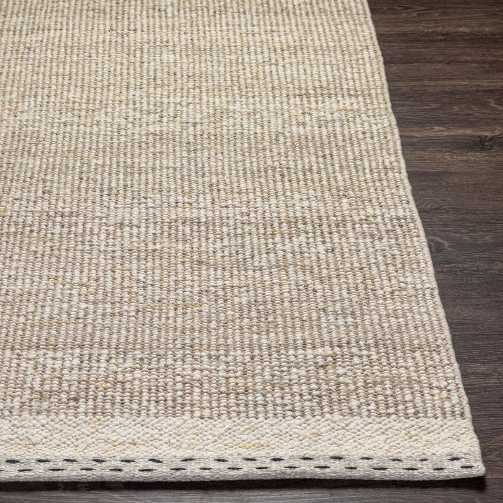 Livabliss Sadie Handwoven Wool Flatweave Rug Artisan Crafted for Cottage and Farmhouse Living Spaces Cream, Light Be 10' x 14' SID2304-1014