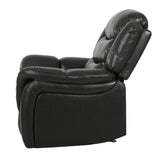 Christopher Knight Home® Noble House Classic Design, Black Berry Pu Upholstery, Glider Recliner