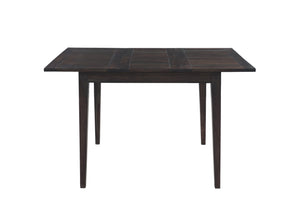 Porter Designs Porter Fall River Solid Sheesham Wood Butterfly Extension Table - Modern Gray Finish, 42" To 60" Gray Wood 07-117-08-1424o