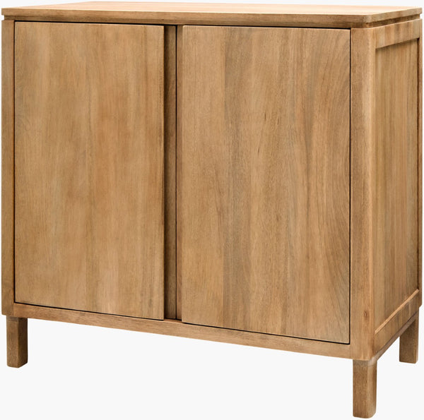 Surya Silas Scandinavian Modern Compact Accent Cabinet Enclosed Storage for Any Room SILS001-303216