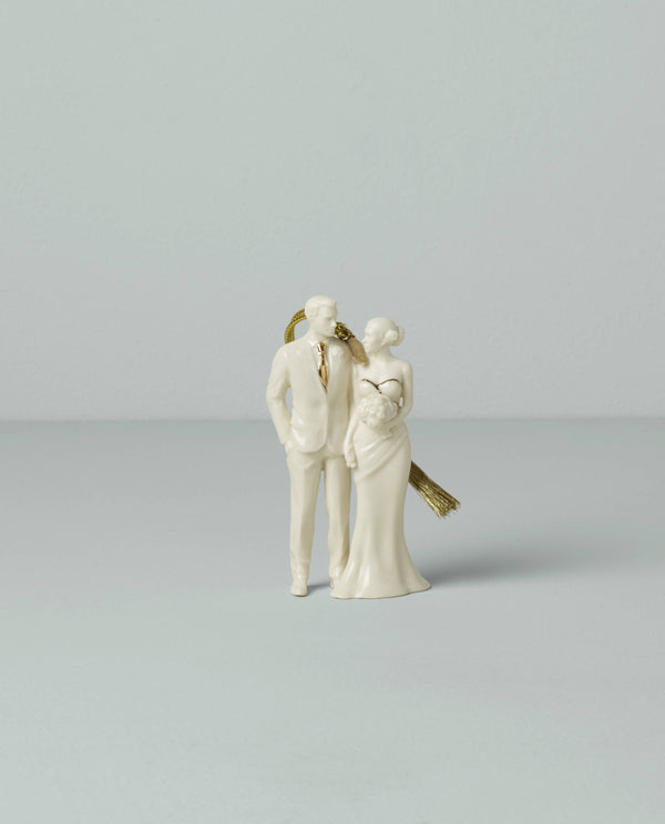 Lenox 2024 Bride & Groom Ornament Ivory, NO COLOR PORCELAIN 895760