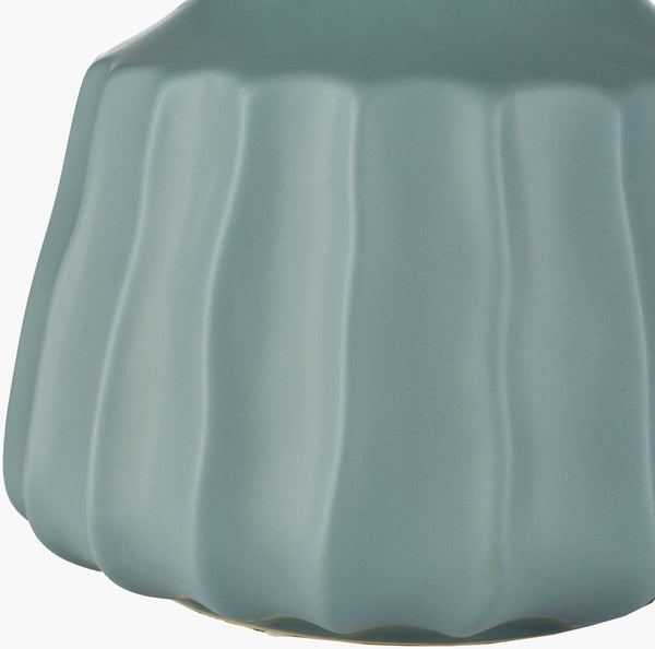 Surya Santino Decorative Ceramic Vase Set - Modern Outdoor Accent For Garden & Patio, Easy Care & Durable Denim Ceramic Sio001-set