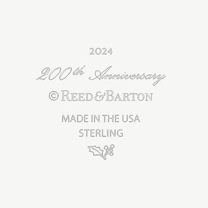 Lenox Reed and Barton 200th Anniversary Celebration Christmas Ornament Metallic, STER SVLR METAL 897053
