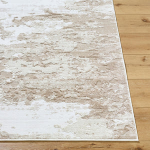Livabliss Siyah Geometric Mid-century Modern Area Rug Turkish Woven Polypropylene Living Room Floor Oatmeal, Beige 5'3" x 7' SIY2308-537