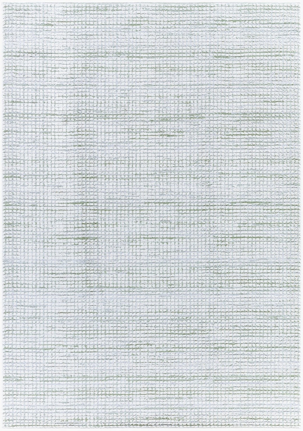 Livabliss Siyah Machine Woven Geometric Area Rug Polypropylene Blend Mid-century Modern Living Room Light Slate, Du 7'10" x 10' SIY2319-71010