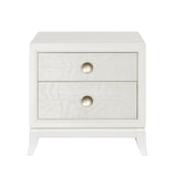 Samuel Lawrence Furniture Melrose 2-Drawer Nightstand in a White Finish S910-050 S910-050-SAMUEL-LAWRENCE