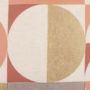 Surya Sonja 20" X 20" Durable Accent Pillow - Modern Cotton & Linen Design For Chic Home Decor Revamp Rust Cotton,Linen,Cotton,Linen Sja001-2020p