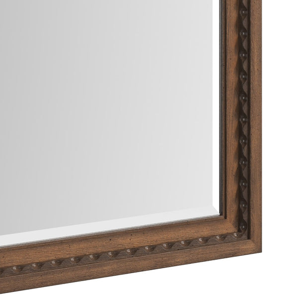 A.R.T. Furniture Harbor Dresser Mirror - Timeless Rustic Elegance with Warm Wood Frame for Contemporary & Traditional Spaces 338121-2731