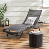 Christopher Knight Home® Noble House Kauai Pe-Outdoor Mesh Chaise