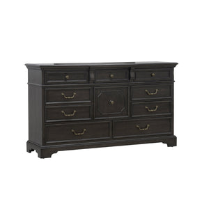Pulaski Furniture Hickory Creek 6 Drawer Chest - Timeless Elegance In Rich Brown Velvet Finish For Classic Interiors Brown Split Heart Cathedral Hickory Veneers P386100-pulaski