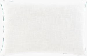 Surya Suji 14"L X 22"W Lumbar Pillow – Elegant Global-inspired Design For Eclectic Home Décor Charm Teal Cotton,Cotton Sji004-2214p