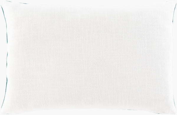 Surya Suji 14"L X 22"W Lumbar Pillow – Elegant Global-inspired Design For Eclectic Home Décor Charm Teal Cotton,Cotton Sji004-2214p