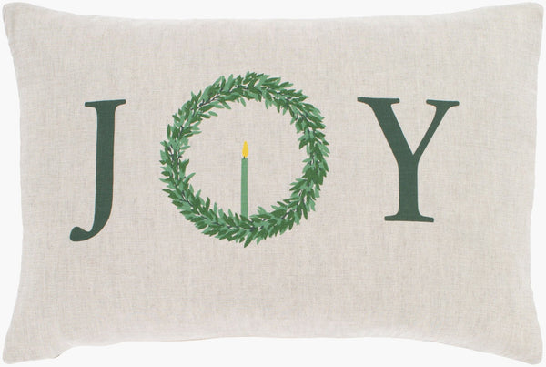 Surya Simple Joy Cotton Linen Lumbar Pillow Artisan Woven Rustic Texture Farmhouse Sofa Accent SJY001-1320