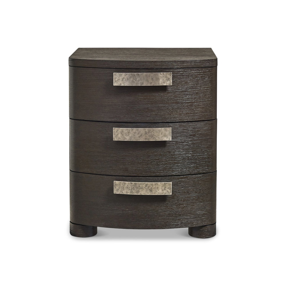 Bernhardt Bernhardt Geneve Wire-brushed Oak Nightstand with Soft-close Drawers and Usb Charging 24" W x 20" D x 29" H 392231