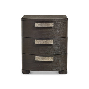 Bernhardt Bernhardt Geneve Wire-brushed Oak Nightstand with Soft-close Drawers and Usb Charging 24" W x 20" D x 29" H 392231