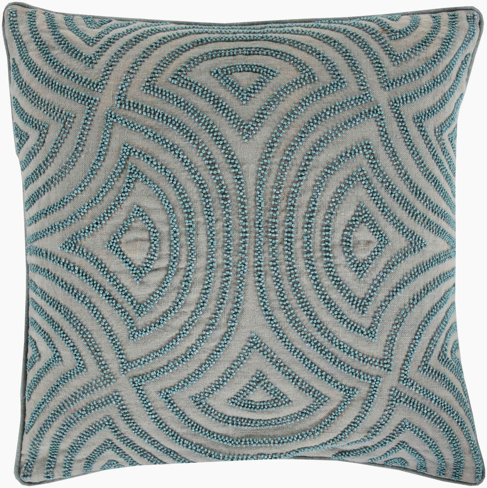 Surya Skinny Dip 18" Modern Linen Accent Pillow - Durable, Stylish Decor For A Fresh Home Makeover! Black Linen Skd005-2222