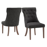 Marsean Button Tufted Dining Chairs (Set of 2)