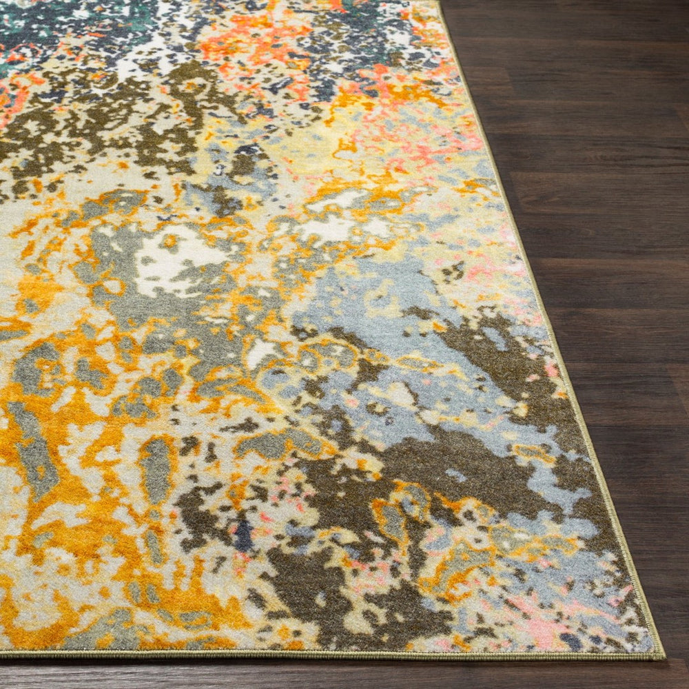 Livabliss Silk Road Geometric Medallion Nylon Accent Rug for Hallways Entryways and Bedrooms SKR2313-23